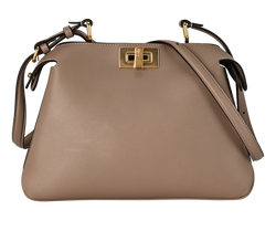 Medium Soft Peekaboo, Leather, Taupe, 4787, DB/B, 3*